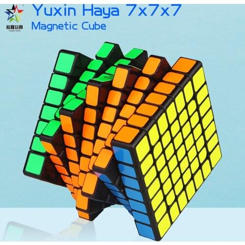 Yuxin Hays 7x7x7 Magnetic Cube Hays M 7x7 Magnets magic Speed Cube Professional Puzzle Cube Educational Toys Zhisheng