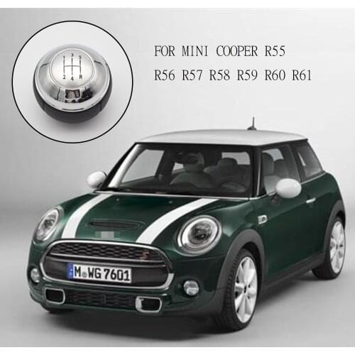 5/6 Speed Car Gear Shift Knob For BMW MINI COOPER R55 R56 R57 R58 R59 R60 R61 Leather Material