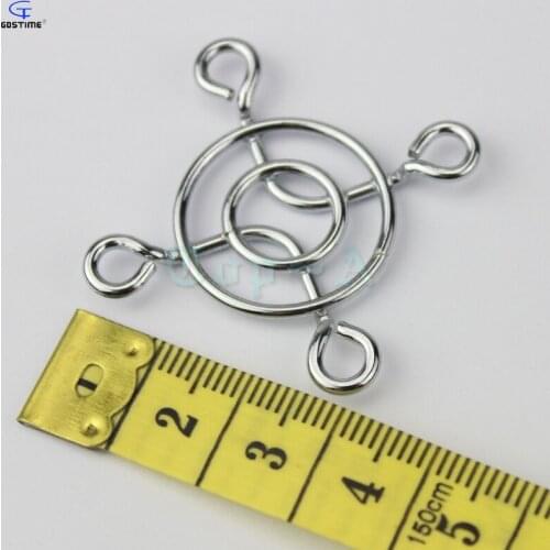 Gdstime 5pcs 3cm Iron Fan Net Metal Steel Grill Protector Cover Finger Guard Used for 30mm x 30mm PC Cooling Fan