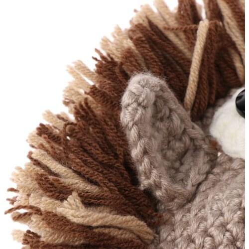 Animal Camera Buddies Lens Accessory for Child/Kid/Pet Photography Knitted Lion Octopus Teaser Toy Lens Posing Photo Props Q1FE