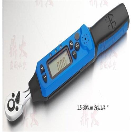 Electronic digital torque wrench Ratchet sleeve 1.5-5-6.8-10-17-30-60-100-135-200-340-600-1000NM torque detection tool