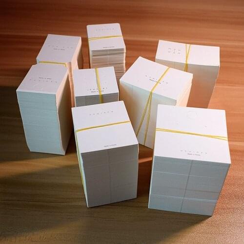 100pcs Earring and Hairpin Holder Package Jewelry Display Cardboard Cards Hair Accessory Packaging Paper Cards Wholesale