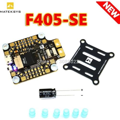 Matek MATEKSYS F405-SE F405 STM32F405RET6 Flight Controller Built-in OSD SD Slot DPS310 for RC Drone F405-CTR Updated version