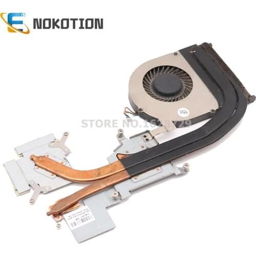 NOKOTION Radiator for Acer aspire 5560 5560g CPU GPU cooling heatsink heater with fan full test