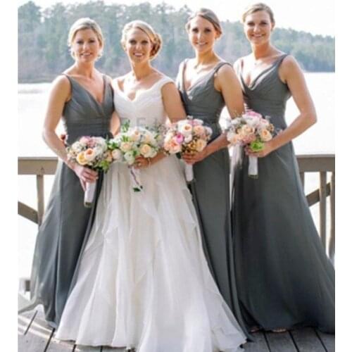 Bridesmaid Wedding Party Guest Dresses 2020 Womans Evening Formal Night Long Dress Gown