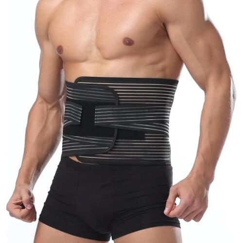XL XXL Back Support Lower Back Brace provides Back Pain Relief Breathable Lumbar Support Belt keeps your Spine Straight and Safe