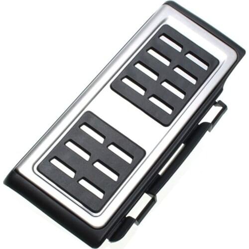 Useful Car Pedals Non-Slip Manual Transmission Clutch Pedal 3 Pcs AT Rubber Stainless Steel Waterproof Vehicle Automobile Parts