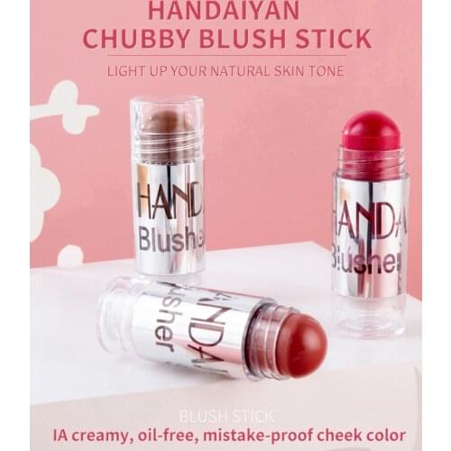 Chubby Crayon Blush Stick Rouge Pencil Easy To Color Waterproof Natural Long Lasting Non-smudge Makeup Cosmetics TSLM1