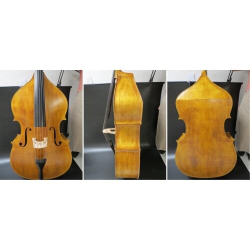 Hand-made 5strings flat back professional Song master upright double bass 3/4