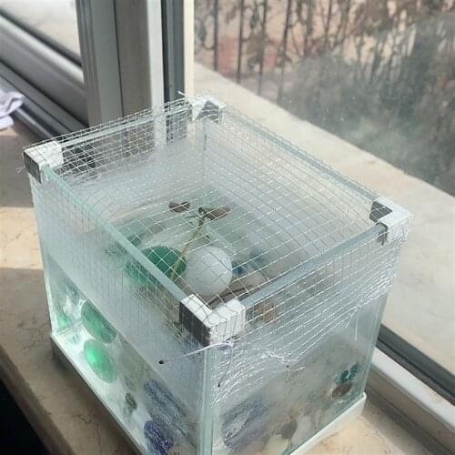 Mesh Netting Aquarium Screen Net DIY Fish Tank Mesh Screen Net Air Screen Net Escape Escape Net Cover