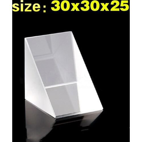 Spectral Optics Optical Glass Triangular K9 Isosceles Right Angle Prism Spot
