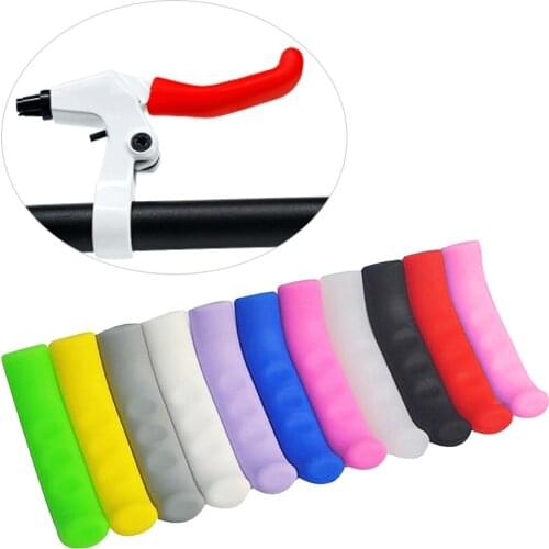 1 Pair Mountain Bicycle Brake Levers Sleeve Anti-Slip Silicone Brake Handle Protection Cover Bike Accessorries