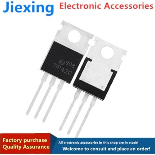 10pcs/lot TIP41C TIP42C each 5pcs CDarlington transistor pair tube TO-220 new original