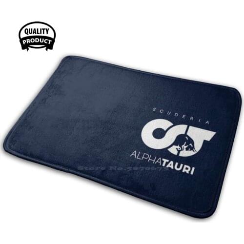 Scuderia Alpha Tauri 3D Household Goods Mat Rug Carpet Cushion Alpha Tauri Gasly Racing Scuderia Alpha Tauri Toro Rosso