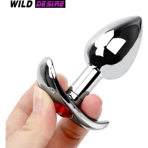 Smooth Surface Small Butt Plug Metal Dildo Butt Plug Gay Anal Beads Dick for Women Sex Tube Tools Sex Toys 18 Intimate Goods 18