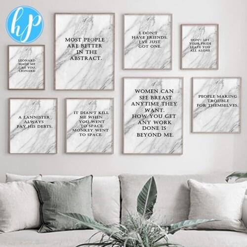 English Celebrity Poems Still Life Poster Nordic Style Waterproof Ink Canvas Print Painting Modern Living Room Bedroom Decoratio