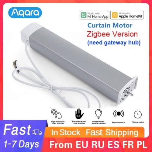 Xiaomi Zigbee Automatic Curtain Motor WIFI Smart Curtains Rail Electric Curtain Track Wireless Smart Remote Control for Mijia