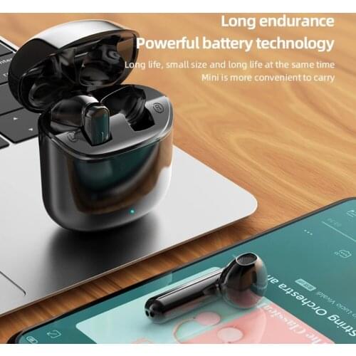 UPSLON Wireless Earphone Bluetooth 5.0 Headsets LED Display With Mic Hifi Stereo Sport Earbuds Earphones Bass For Smart Phone