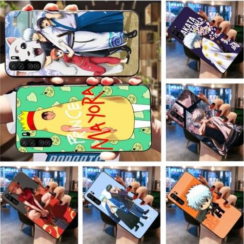 GINTAMA amine Phone Case For Huawei Nova 6se 7 7pro 7se honor 7A 8A 7C 9C Play