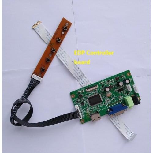 For LP156WHB-TPB1 DIY LCD EDP SCREEN display 30Pin DRIVER KIT VGA 1366X768 Controller board monitor 15.6"