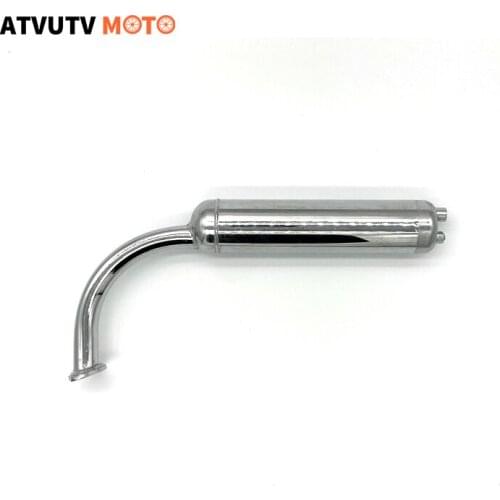 Motorcycle Exhaust Pipe Muffler for 48cc 66cc 70cc 80cc Motorised Motorized Bicycle Bike Engine
