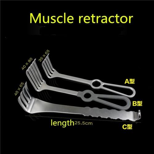 Surgical orthopedic instruments stainless steel medical Wound hook harrow tissue deep minimally invasive muscle pull hook