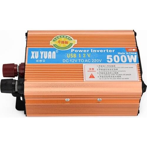 500W Pure Sine Wave Power Inverter With Best Quality Inverter Converter with Connector For Hot Sale