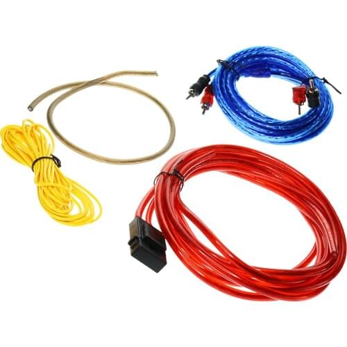 High Quality Car Audio Subwoofer Amplifier Installation AMP Wire Cable Kit