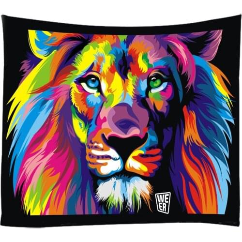 Creative 3D Printing The Lion King Chimera Tapestry Wall Hanging Bed Spread Beach Towel Table Cloth Yoga Mat 250x180cm LargeSize