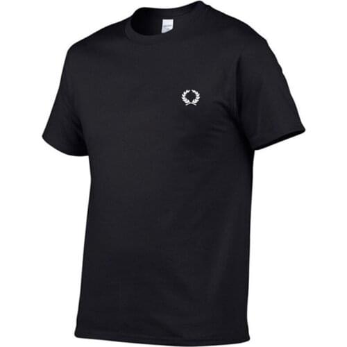 2021 New Hot Sale Wheat Ear Logo Printed Cotton Shirt 90s Mens T-Shirt Spring Fashion Harajuku High Street Casual Short Sleeve