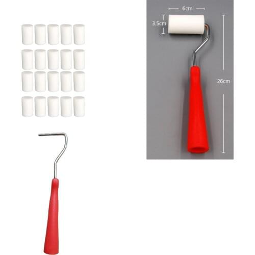 Foam Wall Painting Roller 20x Covers with Handle Household For all paints