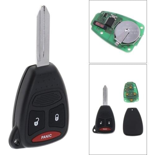 315MHz 3 Buttons Uncut Keyless Entry Remote Transmitter Key Fob KOBDT04A for Dodge Durango Caliber Nitro Dakota Ram 2009-2013