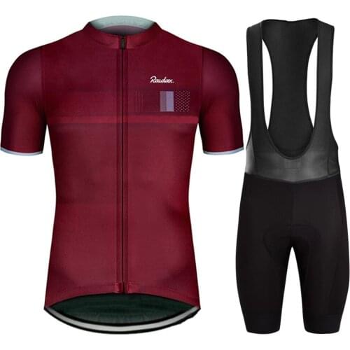 Raudax 2021 Cycling Sets Triathlon Bicycle Clothing Breathable Mountain Cycling Clothes Suits Ropa Ciclismo Verano Triathlon Set