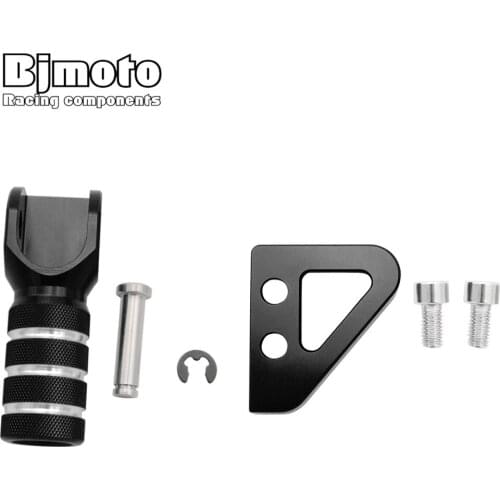 BJMOTO Rear Brake Pedal Step Tips And Gear Shifter Shift Lever Tip For duke 125 200 390 990 950 ADVENTURE 690 DUKE SMC 690