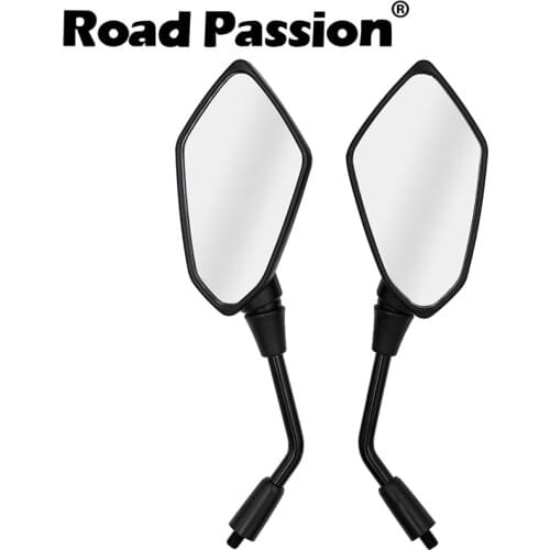 Road Passion Motorcycle Rear Side View Mirrors Rearview Mirror Back Convex Mirror for Benelli BN150 BN 150 BJ150S BJ150-31