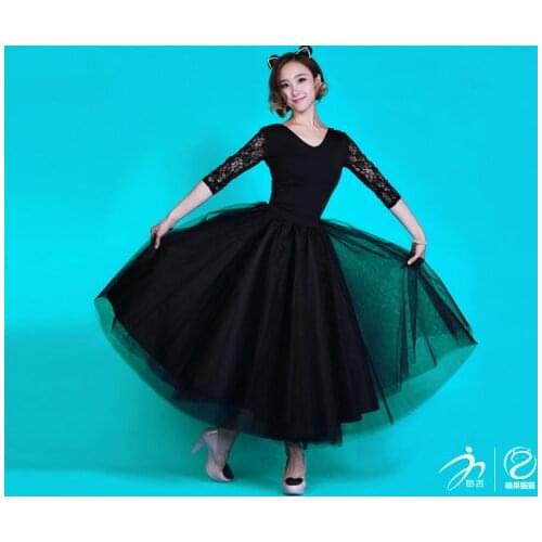 Female Modern Dancing Skirt Lady Belly Dance Training Skirt National Standard Dance Practice Costumes 8 Colors B-6826