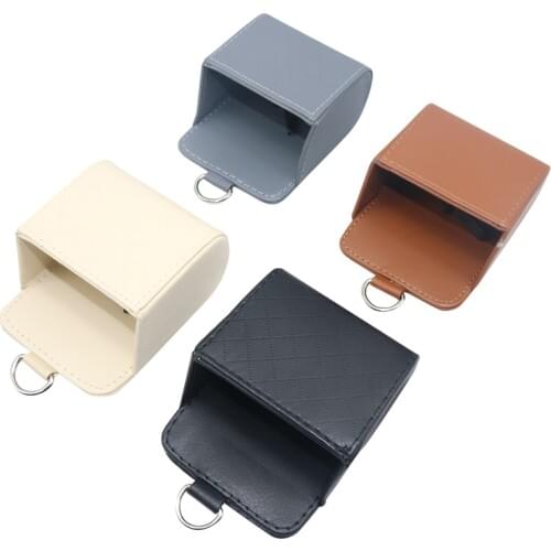 1 Pcs Car hanging bag car storage bag mobile phone bag hanging finishing box hanging type outlet change box multi-function