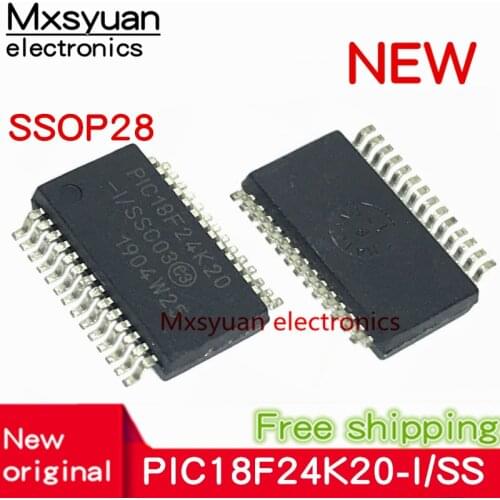 10pcs~100pcs/LOT PIC18F24K20 PIC18F24K20-I/SS PIC18F24K20-1/SS SSOP-28 New original In stock
