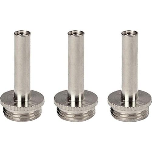 3Pcs Nickel Electroplated Trumpet Conne Cting Rod Piston Repair Tool Is Suitable for Trumpet Cornet Palm Size