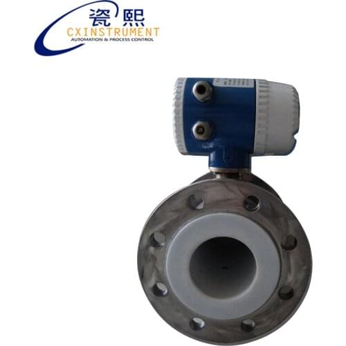 DN80 Diameter 10.0-160 m3/h flow range Digital water flow meter digital electromagnetic flow meter