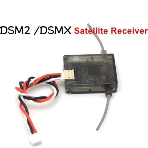 AR6210 Remote Satellite 6 Channel Sub Receiver Compatible with DSM2 DSM-X Spektrum Receiver fit JR Receiver