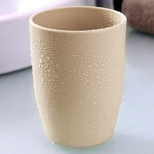 Eco-friendly Thick Circular Cups Toothbrush Holder Cup PP Rinsing Tooth Mug Cup FreeHousehold Merchandises Bathroom Products Ba
