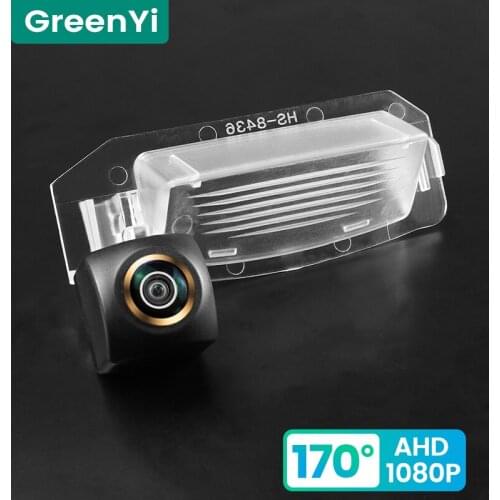 GreenYi 170° HD 1080P Car Rear View Camera for Mitsubishi Outlander Lancer Sportback i-MiEV 5D Hatch Night Vision Reverse AHD