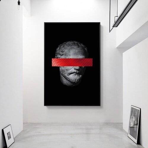 HD Poster Print Canvas Painting Nordic Statue Large Size Printing Home Decoration Wall Art Picture for Living Room Free Shipping