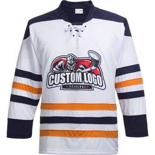 Embroidery ice hockey jerseys wholesale custom jerseys P012