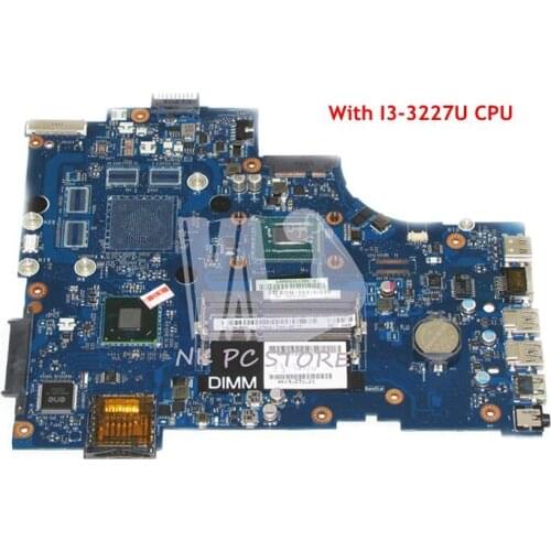 NOKOTION For Dell Inspiron INS17R-5721 5721 5520 Laptop Motherboard CN-06006J 06006J VAW11 LA-9102P I3-3227U CPU DDR3