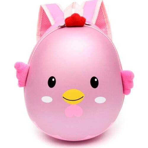 Cute 3D Chick Egg Shell Bag for Boys Girls Childrens Backpack Kindergarten School Bags Kids Preschool Backpacks Mochila Escolar