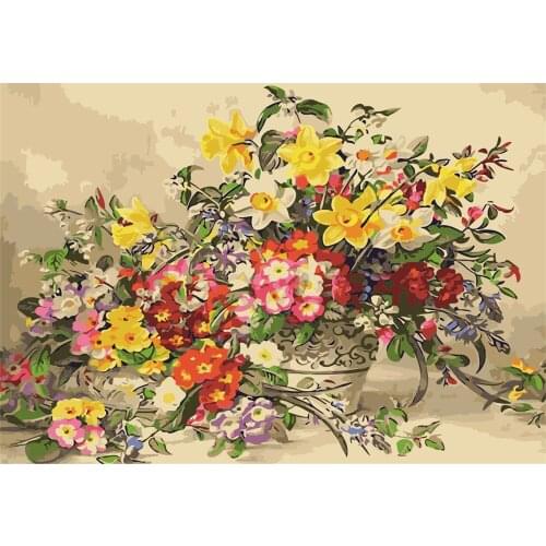 Moment Love 40x50cm Oil Painting By Numbers Diy Paint By Numbers On Canvas Home Decor Frameless Digital Painting