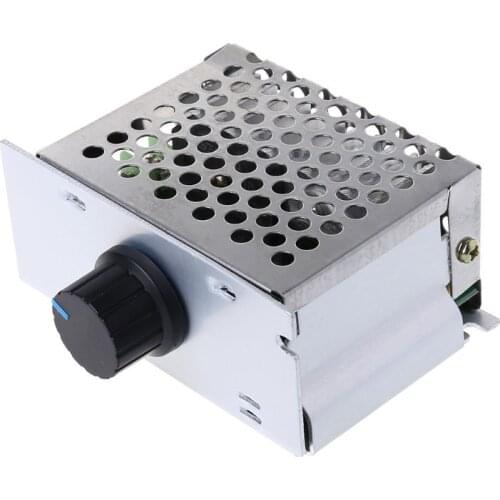 Voltage Regulator Input AC 220V Output DC 10-210V PWM Controller DC Motor Speed Regulator