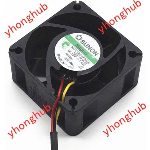 SUNON KDE1204PKVX MS.B1338 AR GN DC 12V 1.6W 3-Wire 40x40x20mm Server Cooling Fan